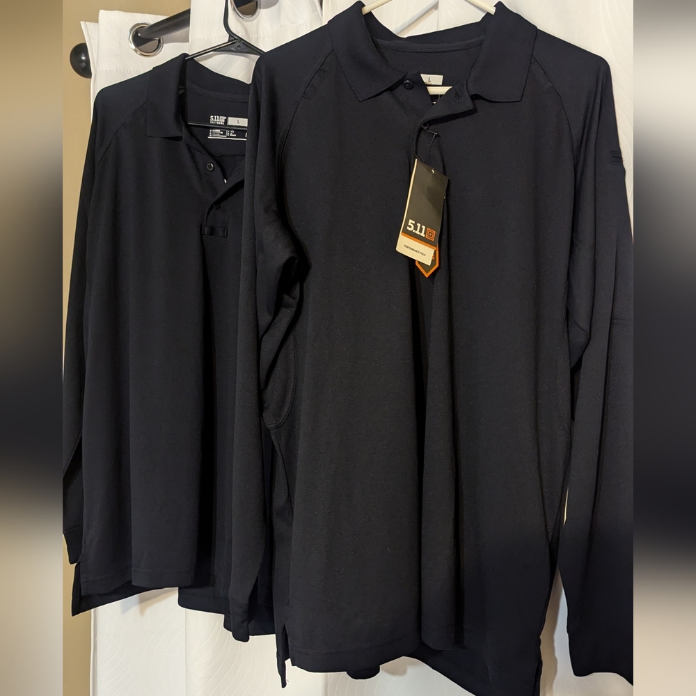 2 Long sleeve Polo 5.11 tactical large